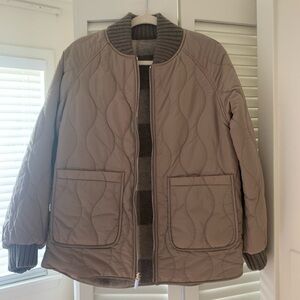 Varley Reno Reversible Quilt Jacket Fungi